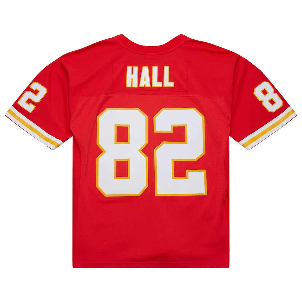 Punc KC.Chiefs #82 Dante Hall Mitchell & Ness Red 2002 Legacy Replica Jersey