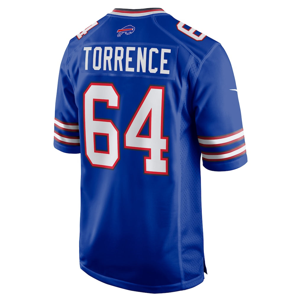 Punc B.Bills #64 O'Cyrus Torrence Royal Home Game Jersey