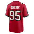 Punc TB.Buccaneers #95 Elijah Roberts Red Team Game Jersey