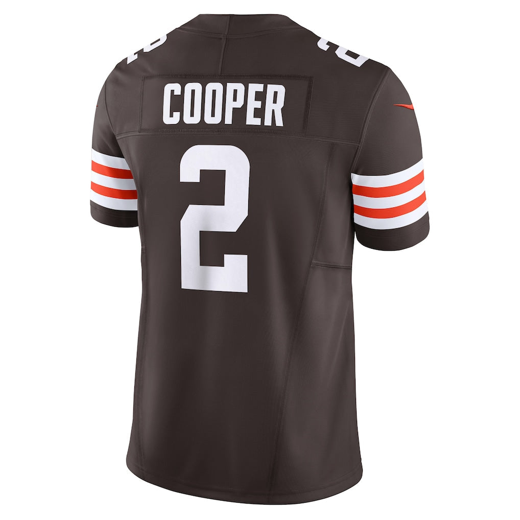 Punc C.Browns #2 Amari Cooper Brown Vapor F.U.S.E. Limited Jersey