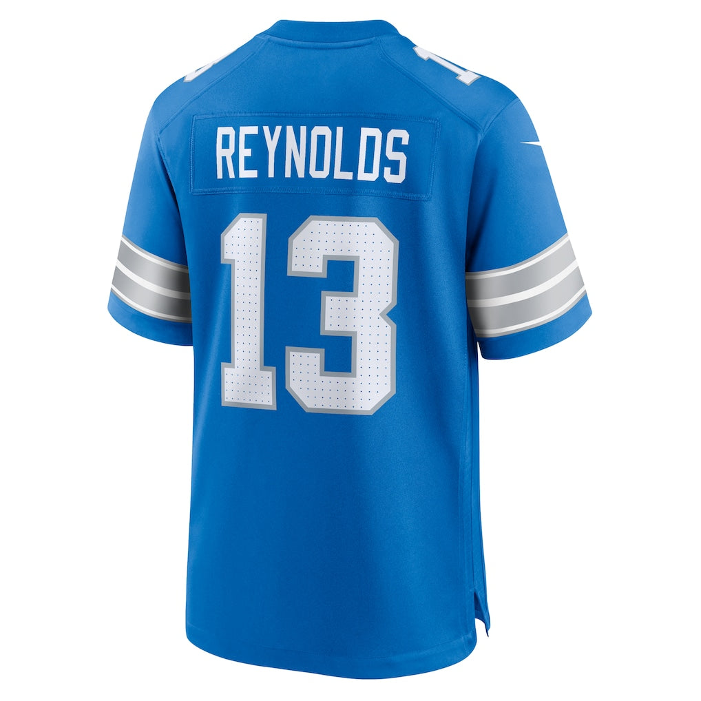 Punc D.Lions #13 Craig Reynolds Blue Team Game Jersey