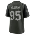 Punc NY.Jets #95 Quinnen Williams Gotham Green 2025 Rivalries Collection Game Jersey