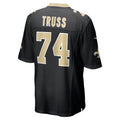 Punc NO.Saints #74 Xavier Truss Black Team Game Jersey