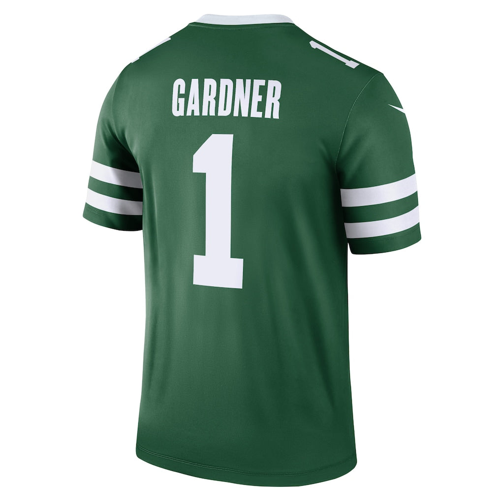 Punc NY.Jets #1 Ahmad Sauce Gardner Green Legend Player Performance Top Jersey