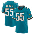 Punc J.Jaguars #55 Chuma Edoga Teal Game Jersey