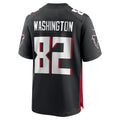 Punc A.Falcons #82 Casey Washington Black Team Game Jersey