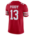 Punc SF.49ers #13 Brock Purdy Player Scarlet Vapor F.U.S.E. Limited Stitched Jersey