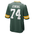 Punc GB.Packers #74 Elgton Jenkins Green Game Jersey
