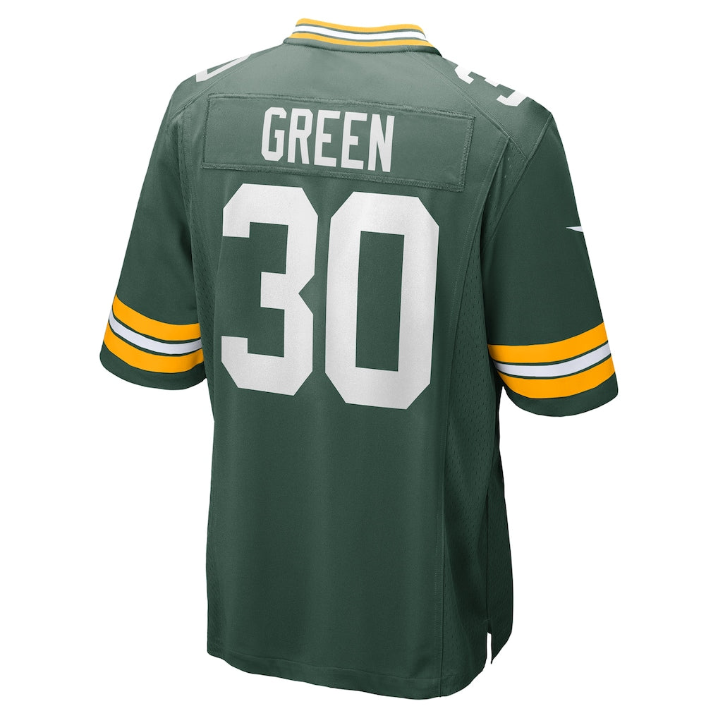 Punc GB.Packers #30 Ahman Green Green Team Retired Player Game Jersey