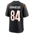 Punc C.Bengals #84 T-J Houshmandzadeh Black Team Retired Player Game Jersey