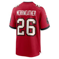 Punc TB.Buccaneers #26 Kaevon Merriweather Red Game Jersey