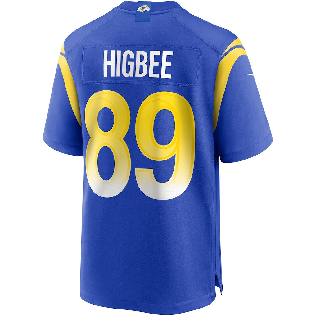 Punc LA.Rams #89 Tyler Higbee Royal Game Player Jersey