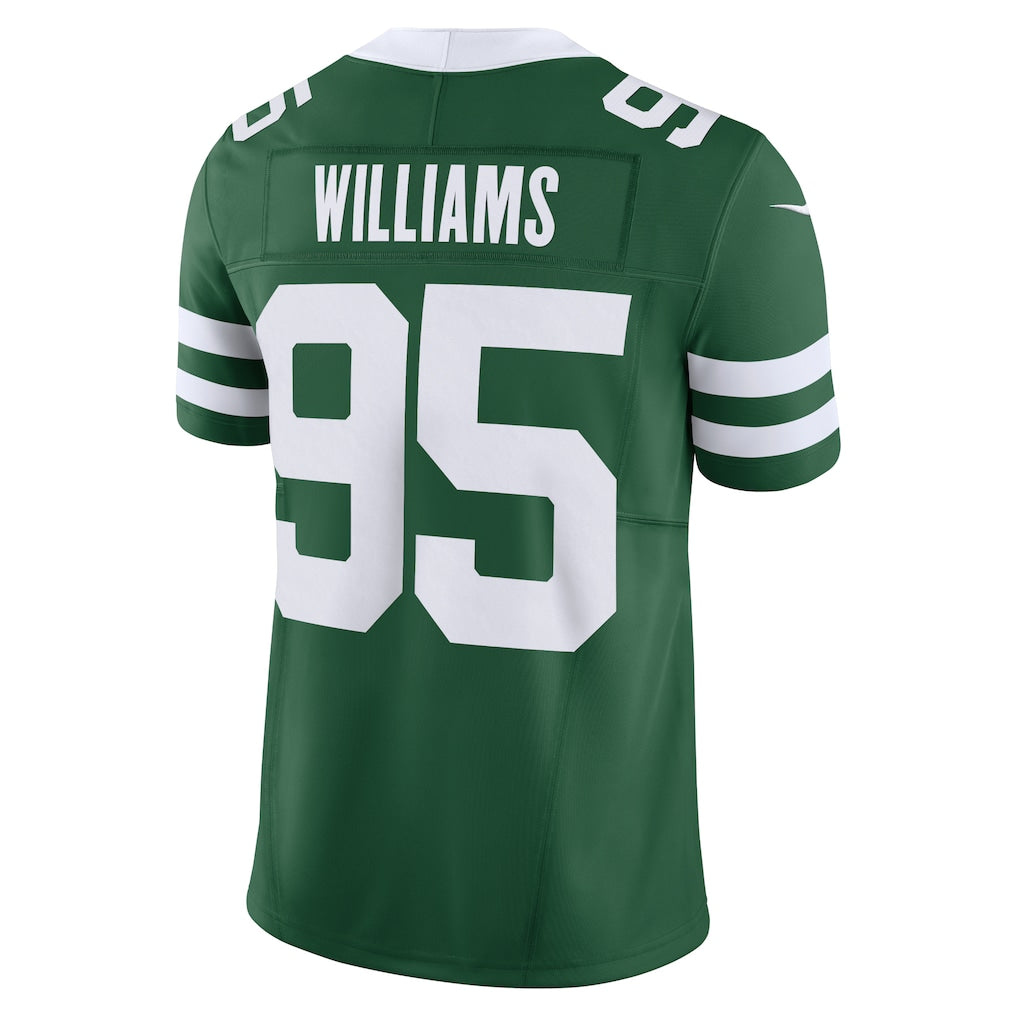Punc NY.Jets #95 Quinnen Williams Legacy Green Vapor F.U.S.E. Limited Jersey