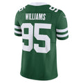 Punc NY.Jets #95 Quinnen Williams Legacy Green Vapor F.U.S.E. Limited Jersey