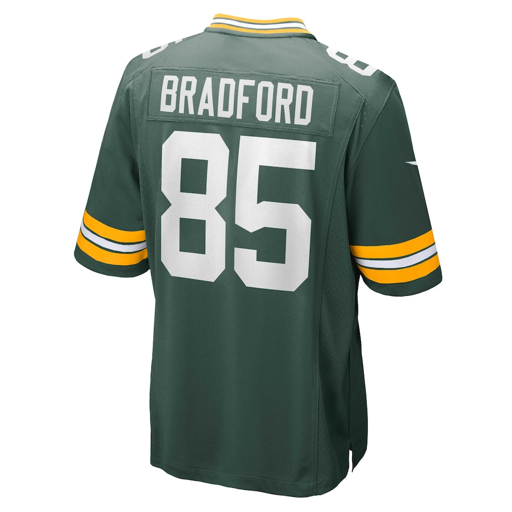 Punc GB.Packers #85 Corey Bradford Green Game Jersey
