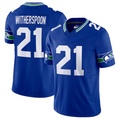 Punc S.Seahawks #21 Devon Witherspoon Player Royal Alternate Vapor F.U.S.E. Stitched Jerseys
