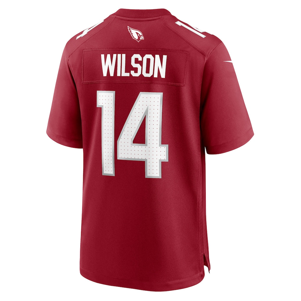 Punc A.Cardinals #14 Michael Wilson Cardinal Team Game Jersey