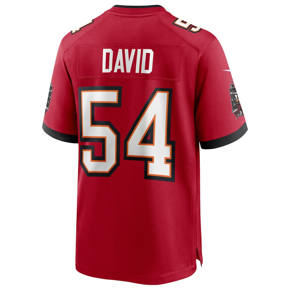 Punc TB.Buccaneers #54 Lavonte David Red Game Jersey