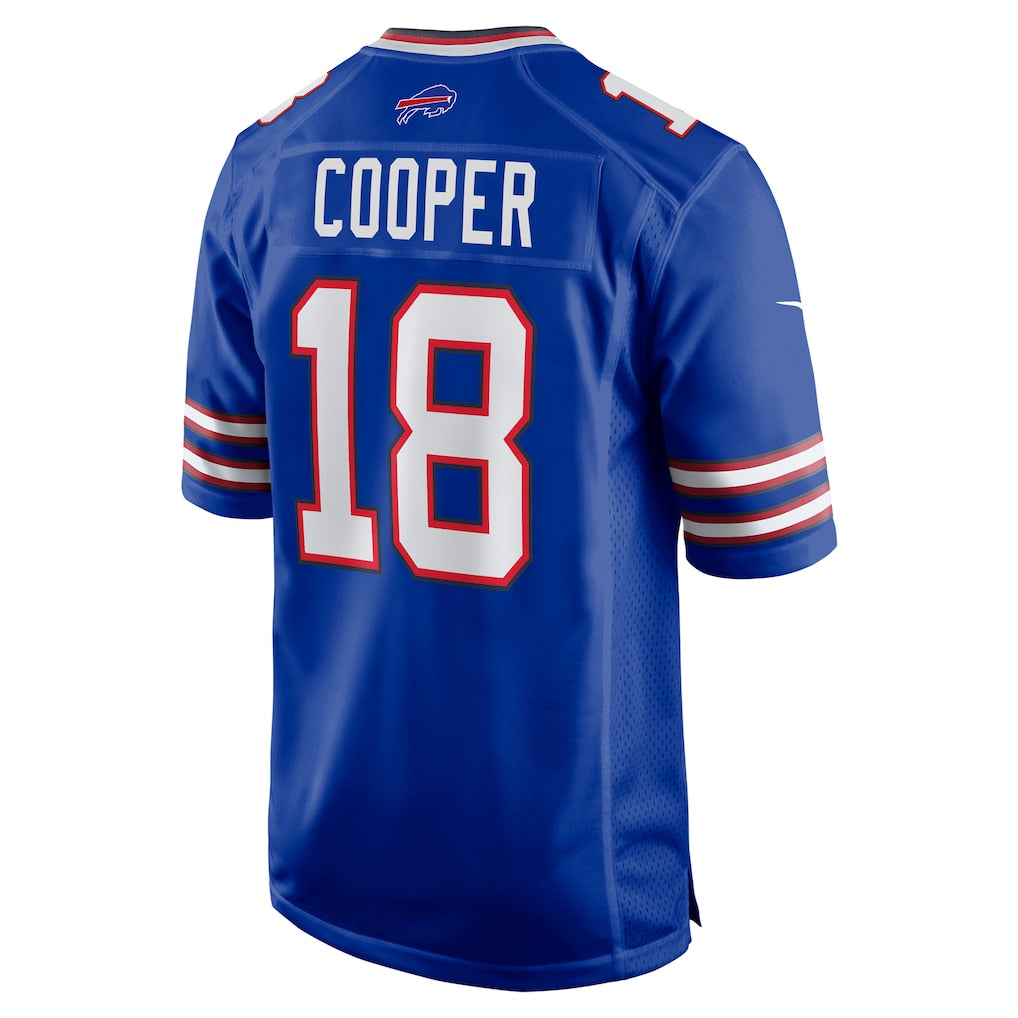 Punc B.Bills #18 Amari Cooper Royal Game Jersey