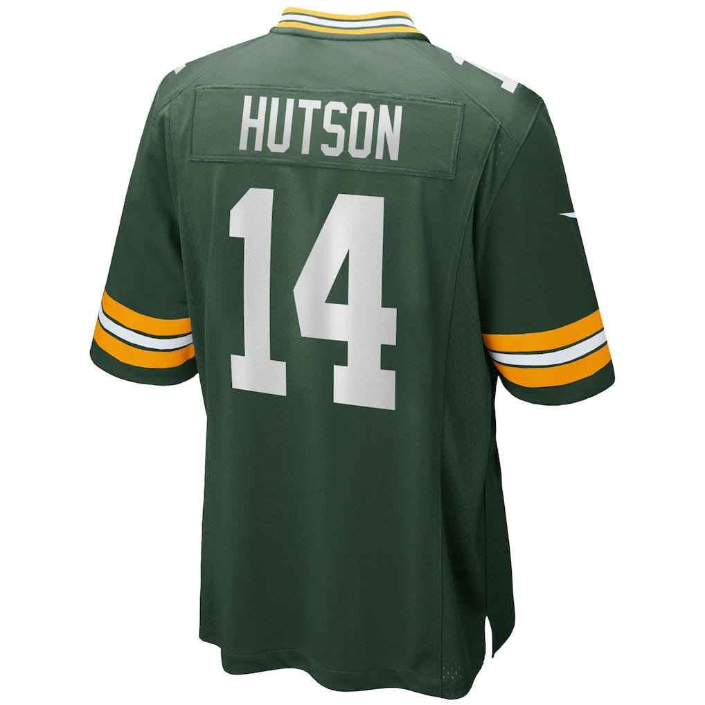 Punc GB.Packers #14 Don Hutson Green Game Jersey