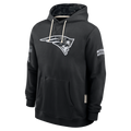 Punc NE.Patriots Black 2026 Salute to Service Sideline Dri-FIT Pullover Hoodie Jerseys