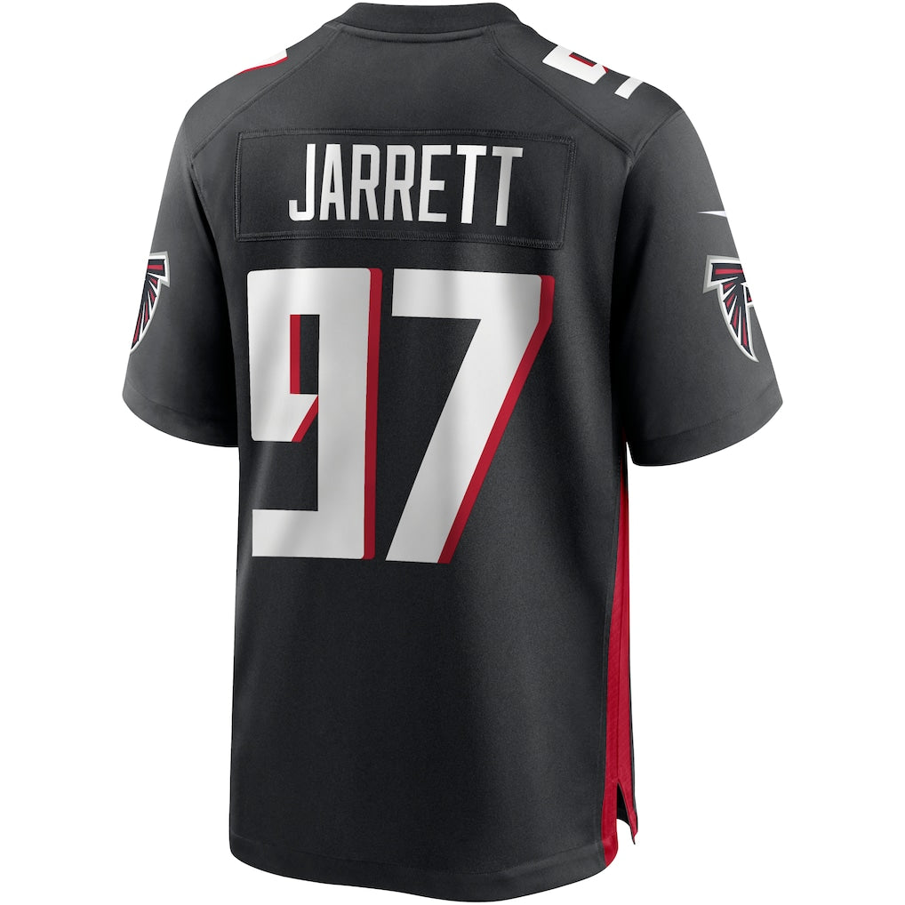 Punc A.Falcons #97 Grady Jarrett Black Team Game Jersey