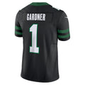 Punc NY.Jets #1 Ahmad Sauce Gardner Legacy Black Alternate Vapor F.U.S.E. Limited Jersey
