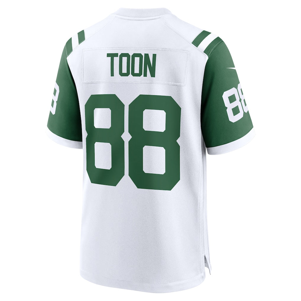 Punc NY.Jets #88 Al Toon White Retired Player Alternate Game Jersey