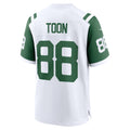 Punc NY.Jets #88 Al Toon White Retired Player Alternate Game Jersey