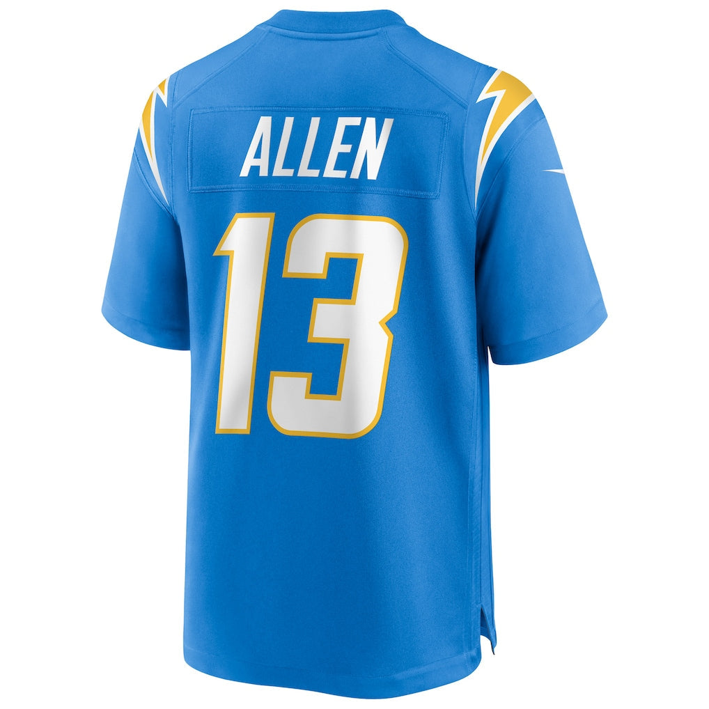 Punc LA.Chargers #13 Keenan Allen Powder Blue Player Game Jersey