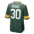 Punc GB.Packers #30 Chris Brooks Green Team Game Jersey