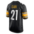 Punc P.Steelers #21 Chuck Clark Black Team Game Jersey