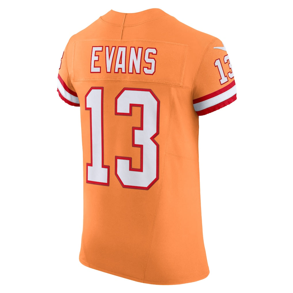 Punc TB.Buccaneers #13 Mike Evans Orange Alternate Vapor F.U.S.E. Elite Jersey