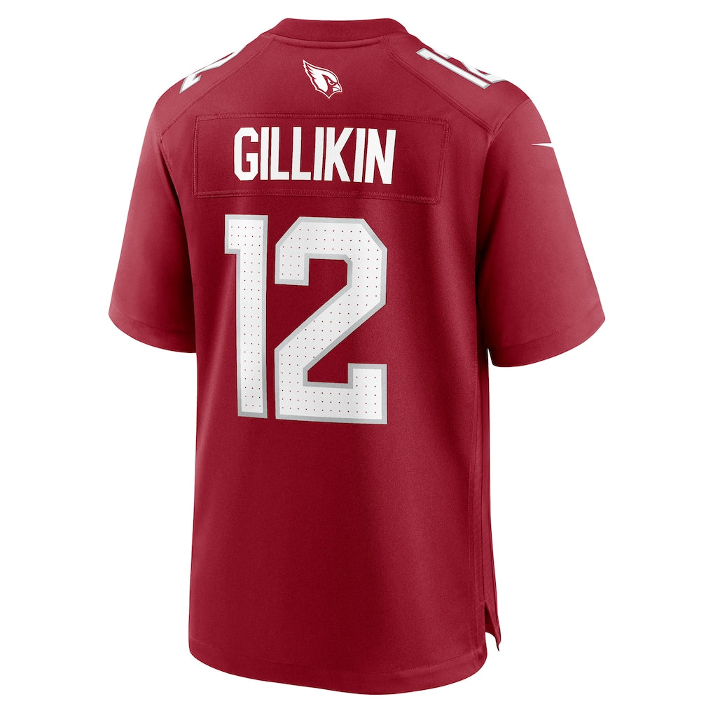 Punc A.Cardinals #12 Blake Gillikin Cardinal Team Game Jersey