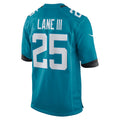 Punc J.Jaguars #25 Rayuan Lane III Teal Team Game Jersey