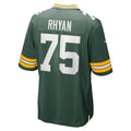 Punc GB.Packers #75 Sean Rhyan Green Game Player Jersey