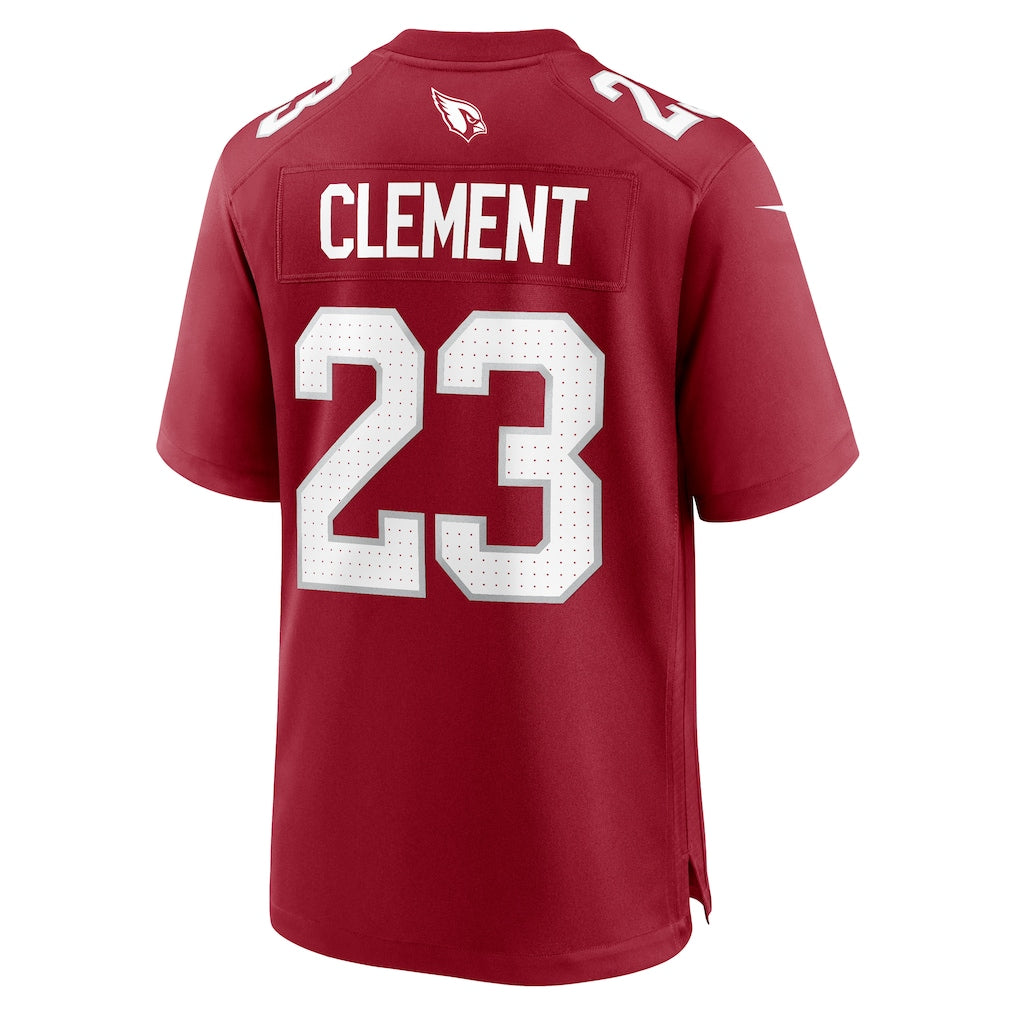 Punc A.Cardinals #23 Corey Clement Cardinal Team Game Jersey