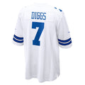 Punc D.Cowboys #7 Trevon Diggs White Game Jersey