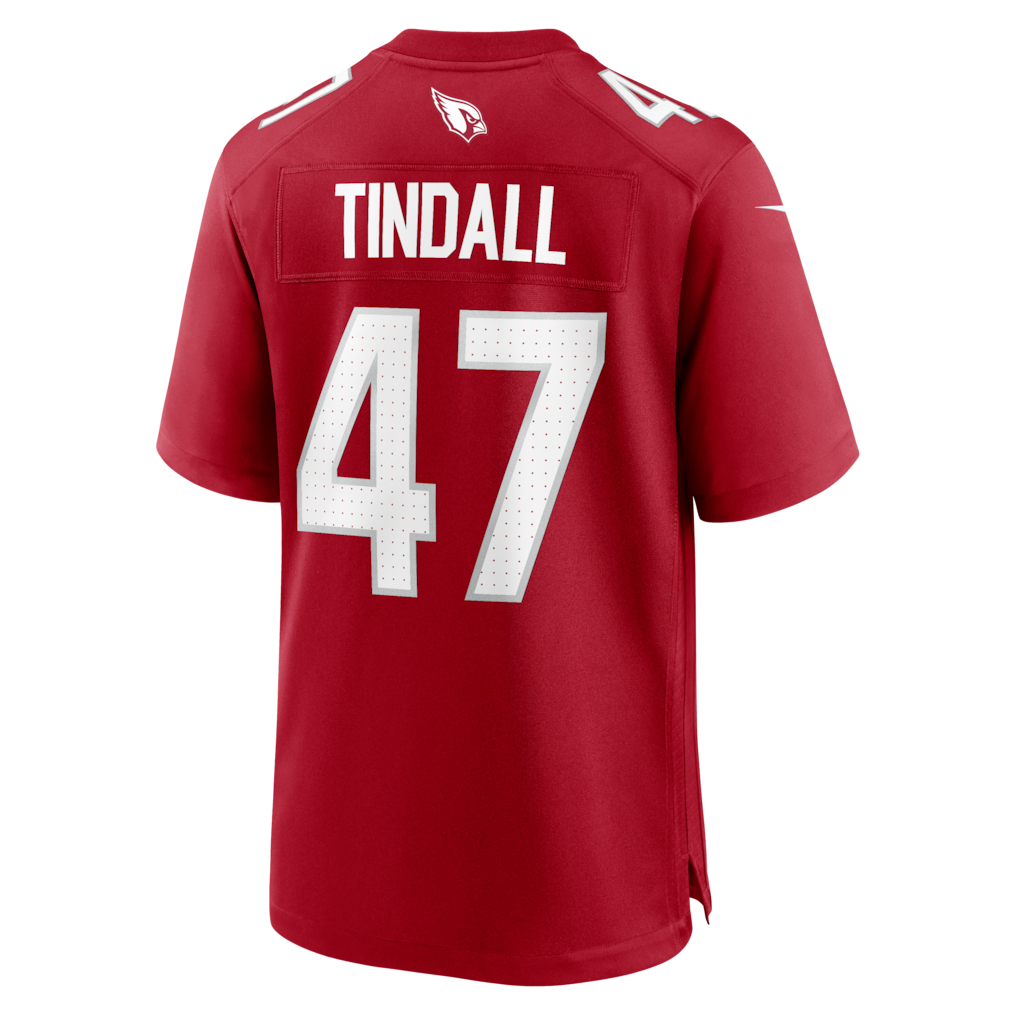 Punc A.Cardinals #47 Channing Tindall Cardinal Team Game Jersey