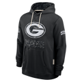 Punc GB.Packers Black 2026 Salute to Service Sideline Dri-FIT Pullover Hoodie Jerseys