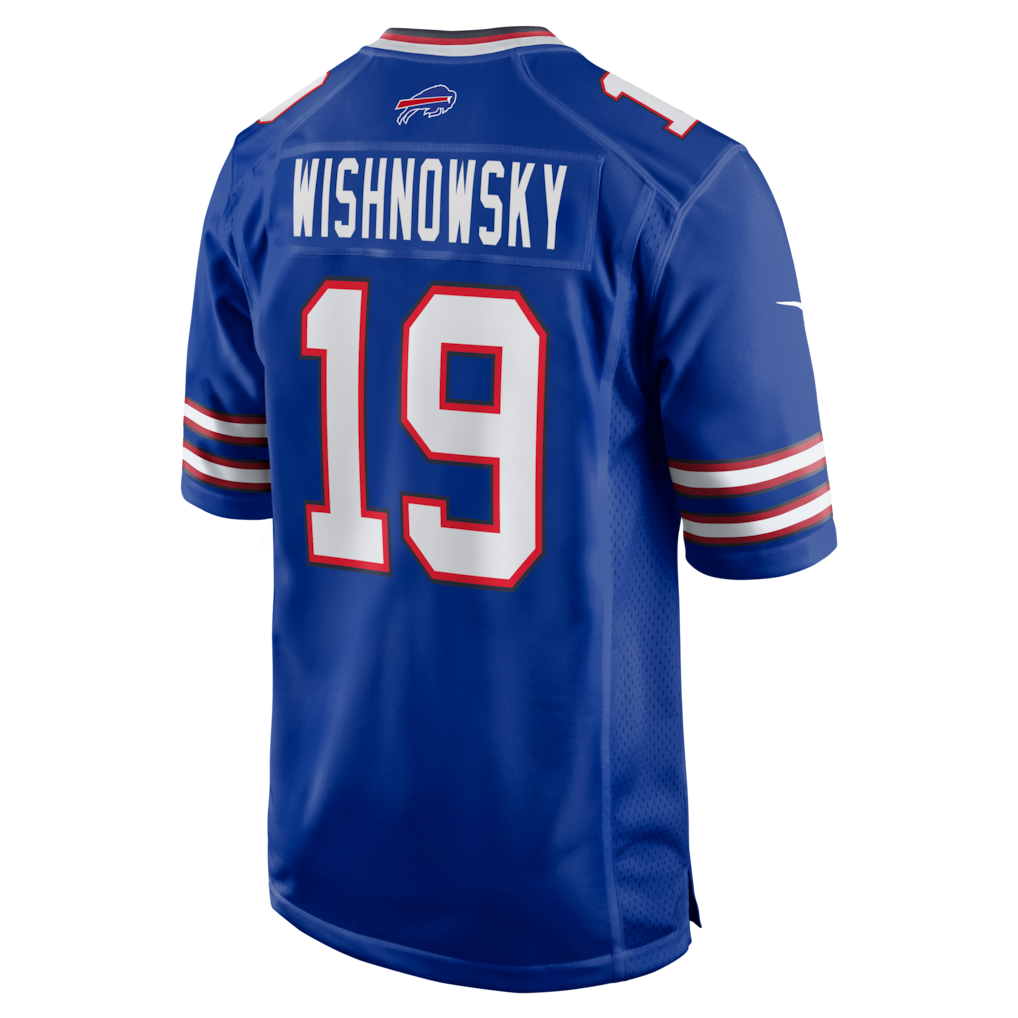 Punc B.Bills #19 Mitch Wishnowsky Royal Team Game Jersey