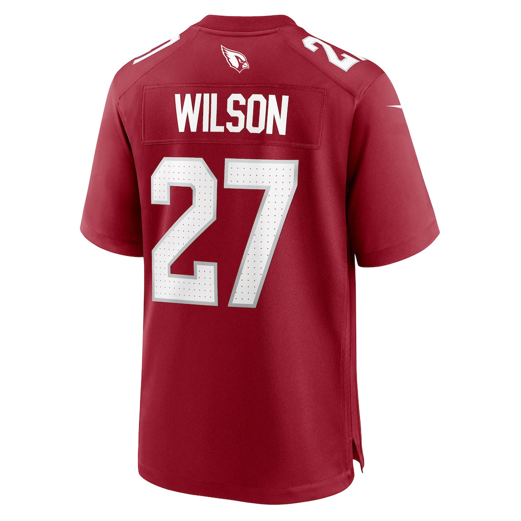 Punc A.Cardinals #27 Divaad Wilson Cardinal Team Game Jersey