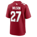 Punc A.Cardinals #27 Divaad Wilson Cardinal Team Game Jersey