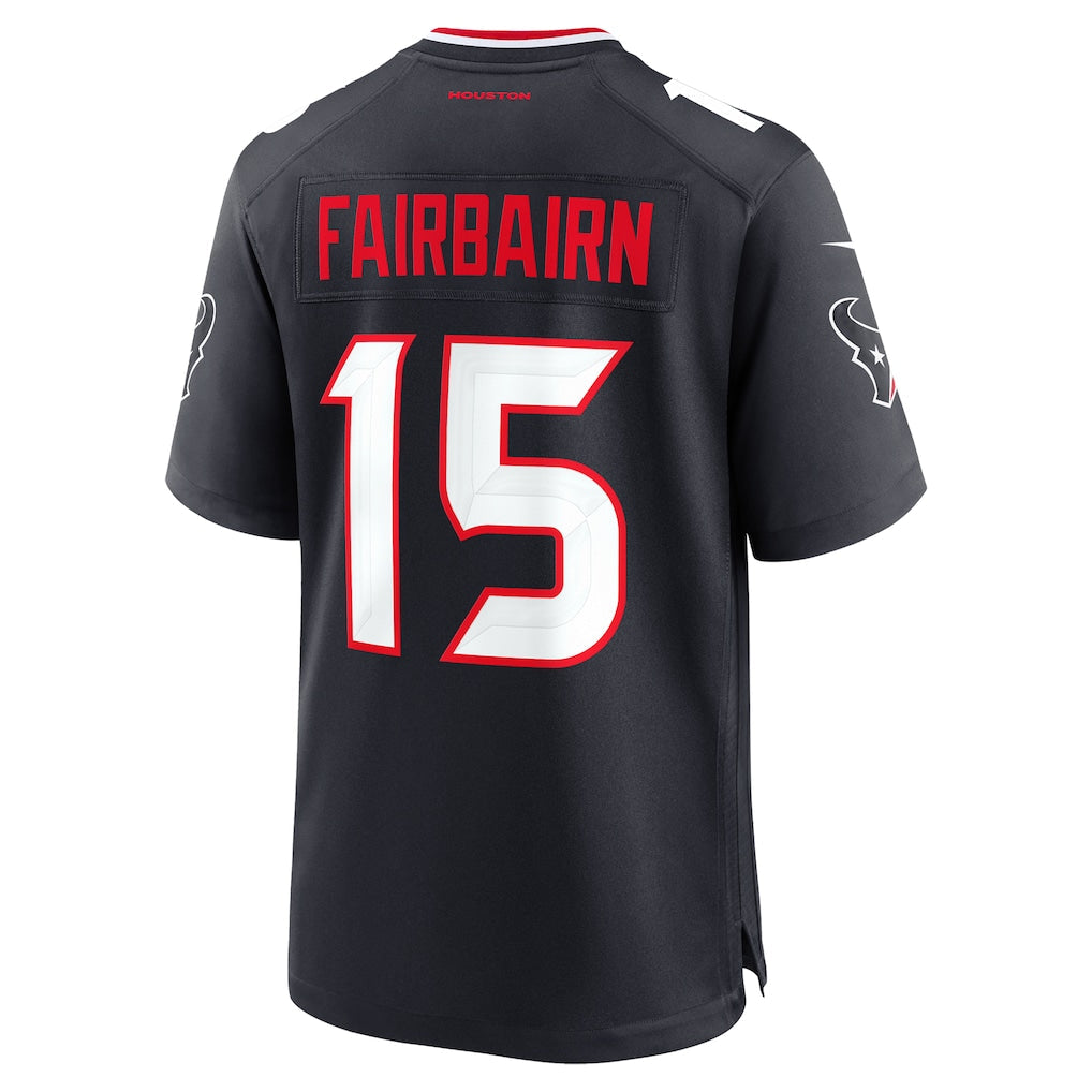 Punc H.Texans #15 Ka'imi Fairbairn Navy Team Game Jersey