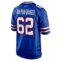 Punc B.Bills #62 Sedrick Van Pran-Granger Royal Game Jersey