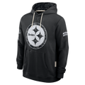 Punc P.Steelers Black 2026 Salute to Service Sideline Dri-FIT Pullover Hoodie Jerseys