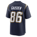 Punc LA.Chargers #86 Oronde Gadsden Navy Alternate 2 Super Chargers Game Jersey