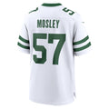 Punc NY.Jets #57 C.J. Mosley White Game Jersey