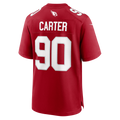 Punc A.Cardinals #90 Zach Carter Cardinal Team Game Jersey