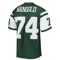 Punc NY.Jets #74 Nick Mangold Mitchell & Ness Green Legacy Replica Jersey
